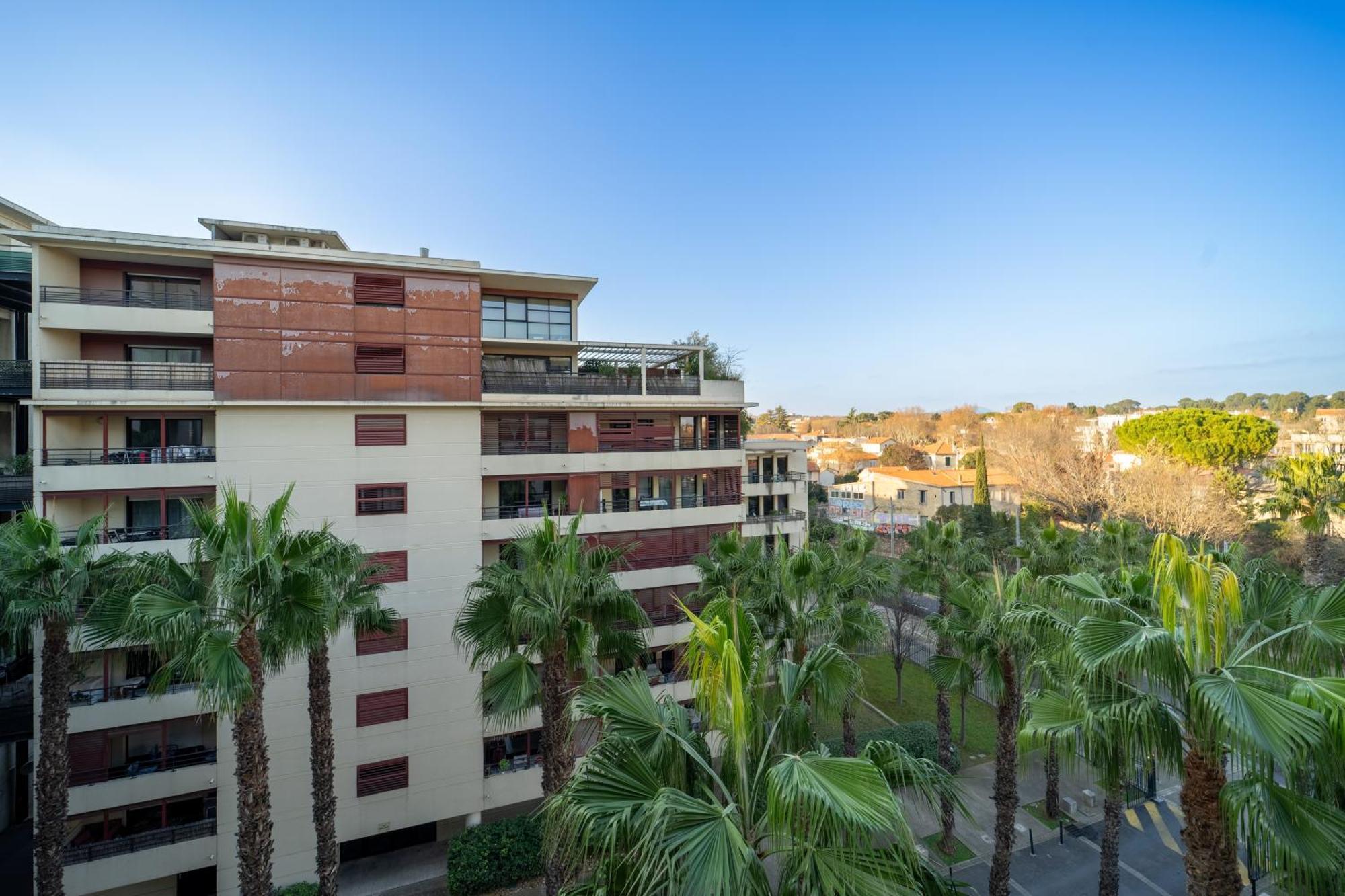 Le Dory - Spacieux, Climatisation, Terrasse & Parking Montpellier Bagian luar foto