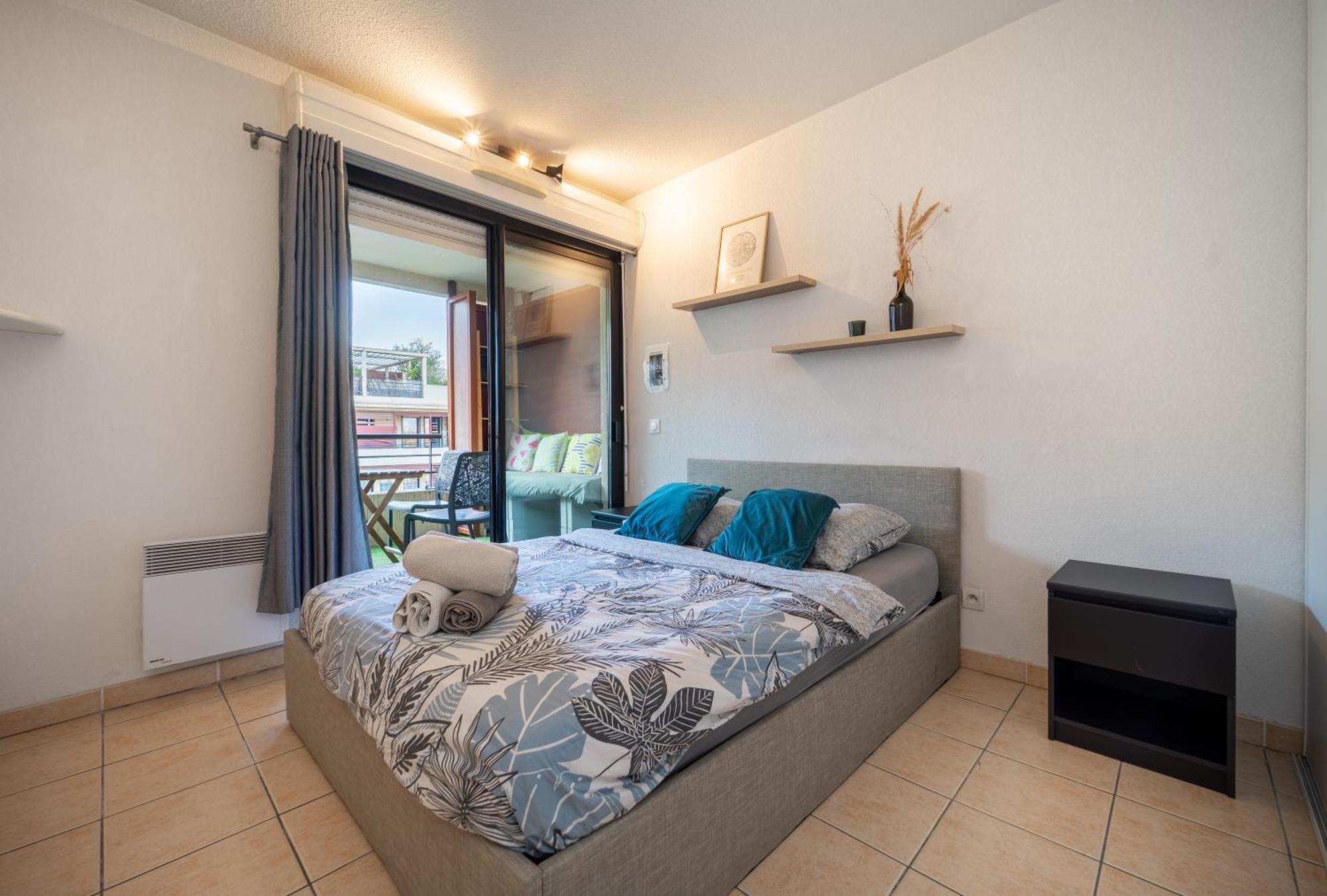Le Dory - Spacieux, Climatisation, Terrasse & Parking Montpellier Bagian luar foto